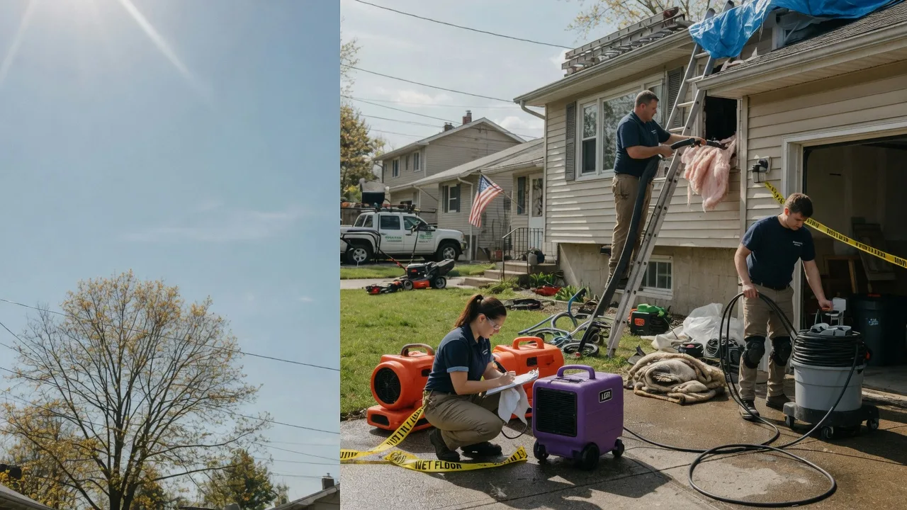 Emergency Water Removal in Thayer, IN near me